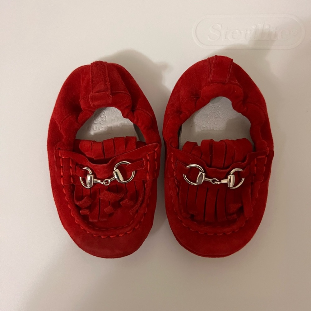 Gucci baby loafers